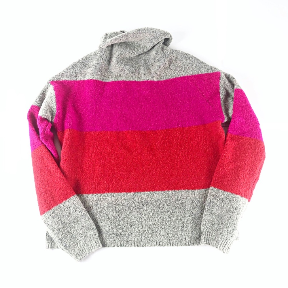 Color block sweater small cliche’